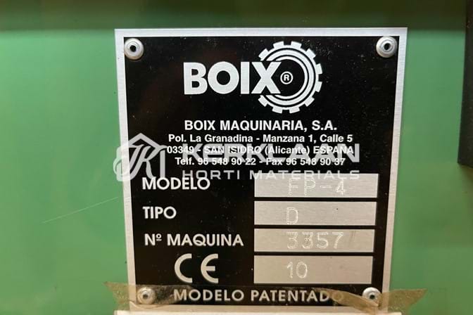 Boix dozen opzetmachine incl. stapel/uitvoer unit