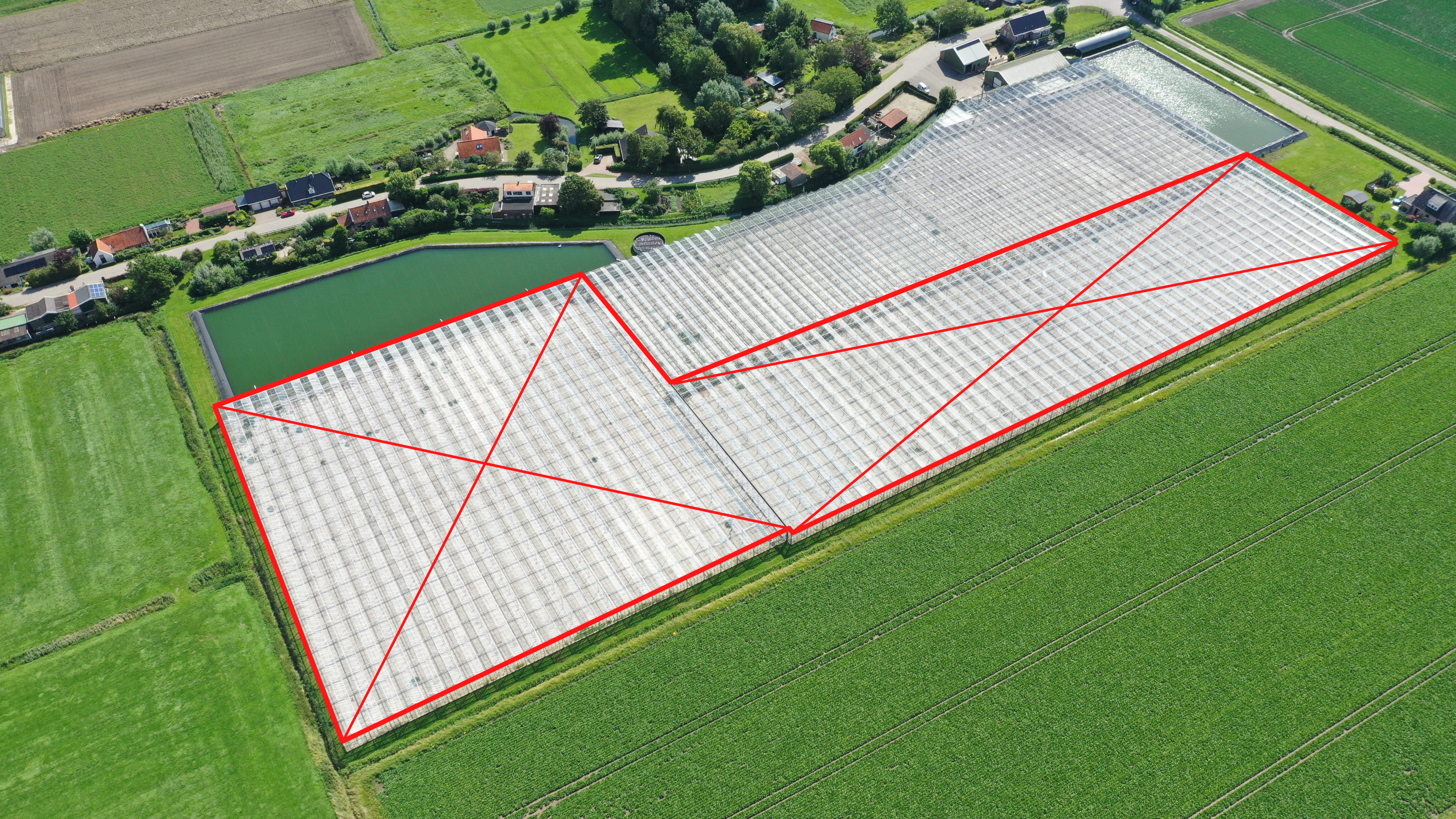 Venlo greenhouse 8,00 m 19.920 m²