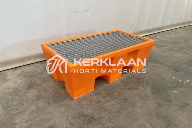 PLE plastic collection tray incl. grid