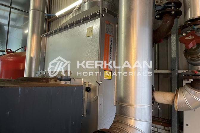 Flue gas condenser Van Dijk Heating