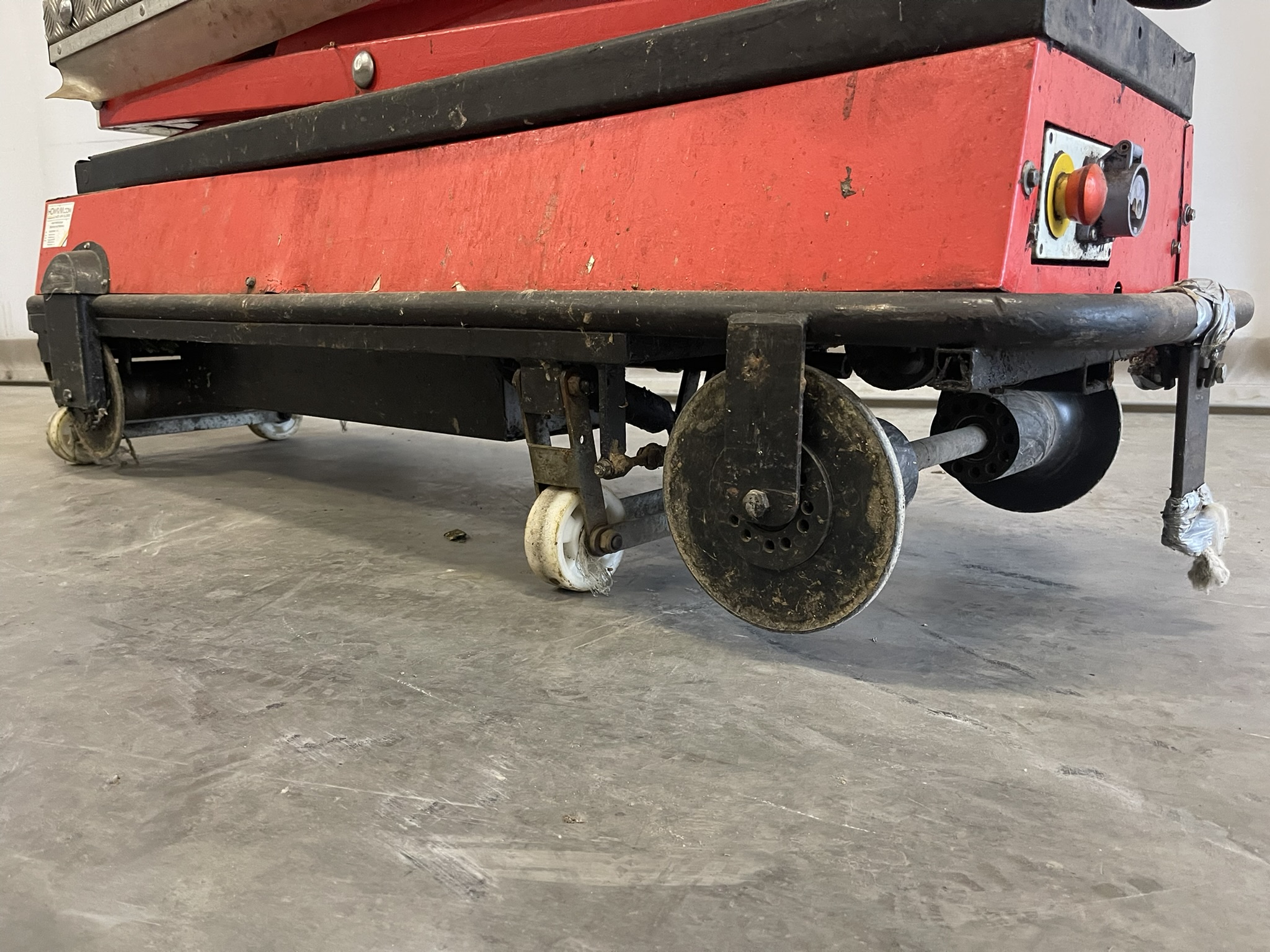 Buisrail hoogwerkers