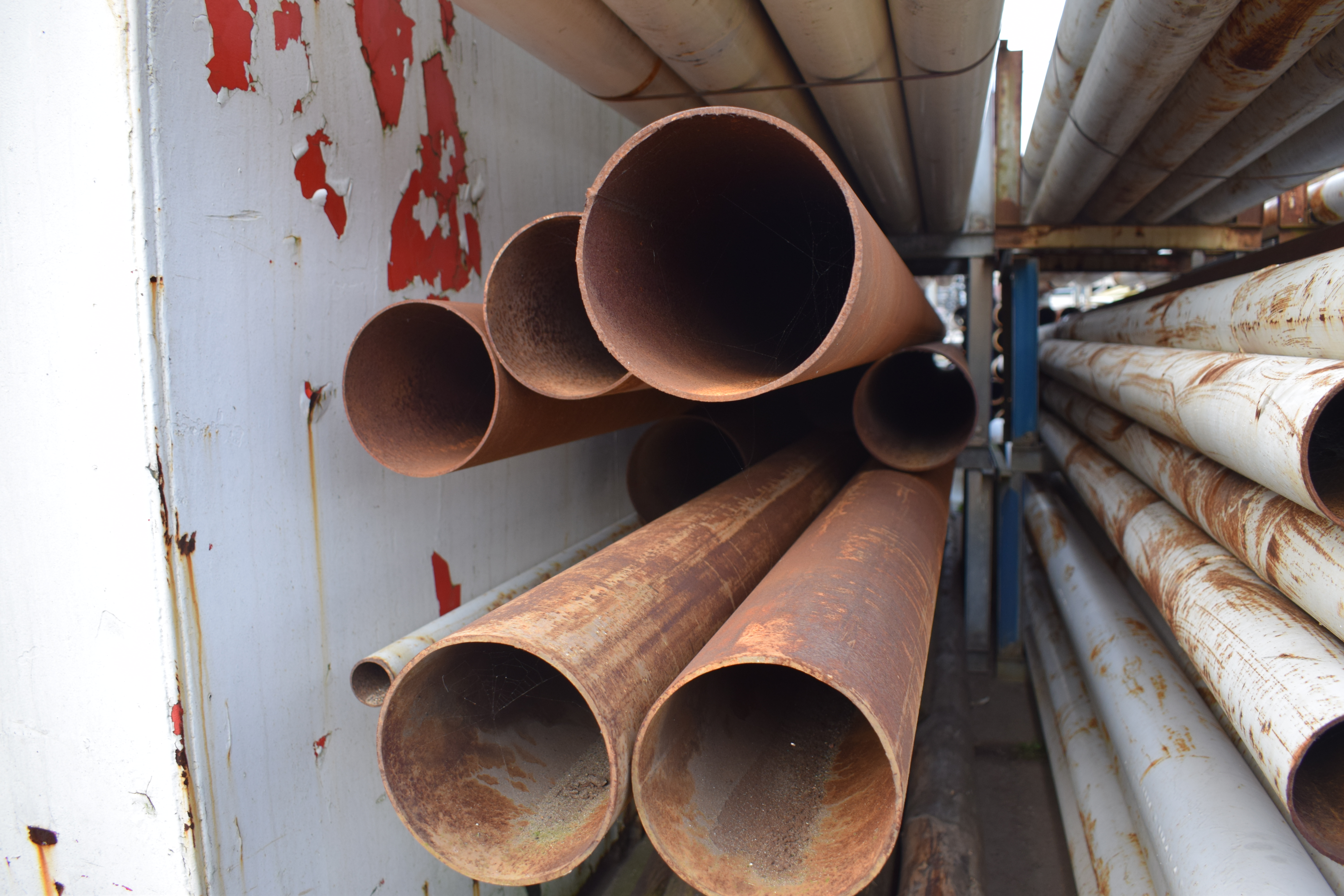 Various diameters pipe