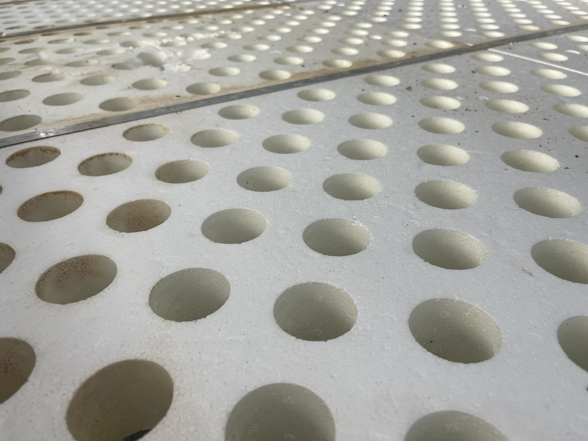 Aluminium rolcontainers incl. tempex bodem en bevloeiingsmat