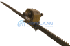 Lock rack pinion mechanisms