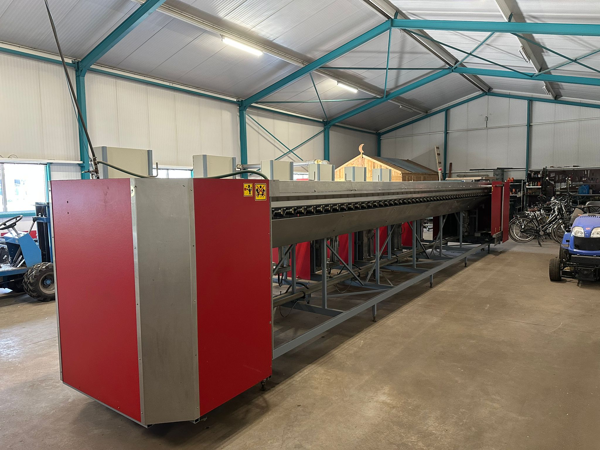 Aweta rozensorteermachine incl. sealer