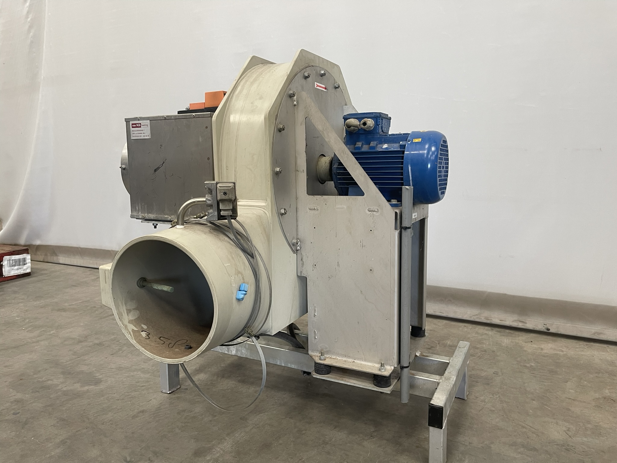 CO² ventilator 2,2 kW van Dijk Heating