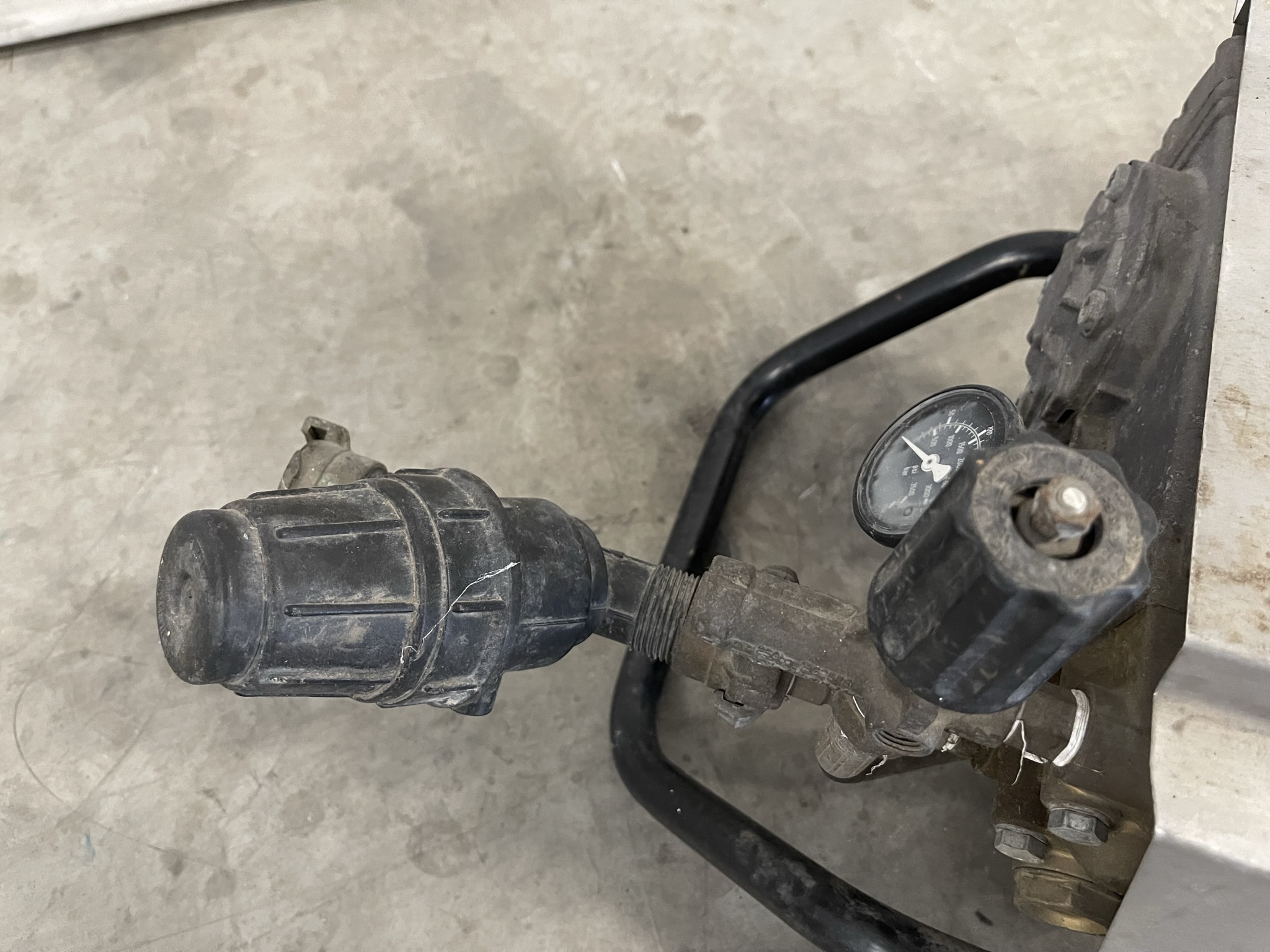 High-pressure spray cart incl. accessories