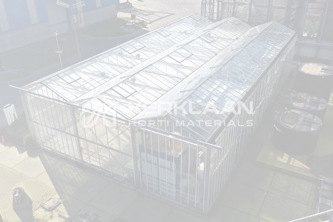 Complete turnkey test greenhouse 240 m²