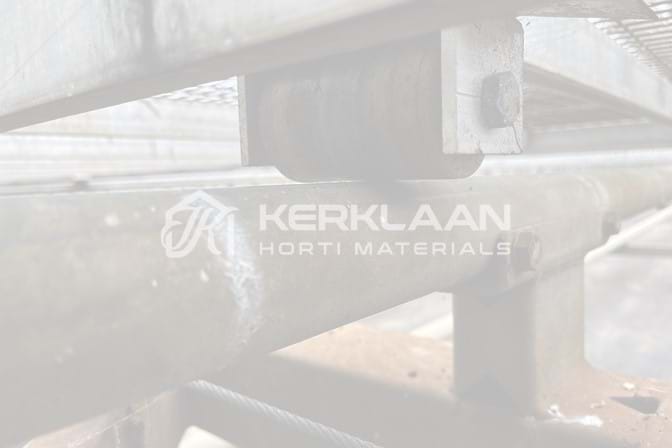 Aluminium mobile containers with mesh bottom