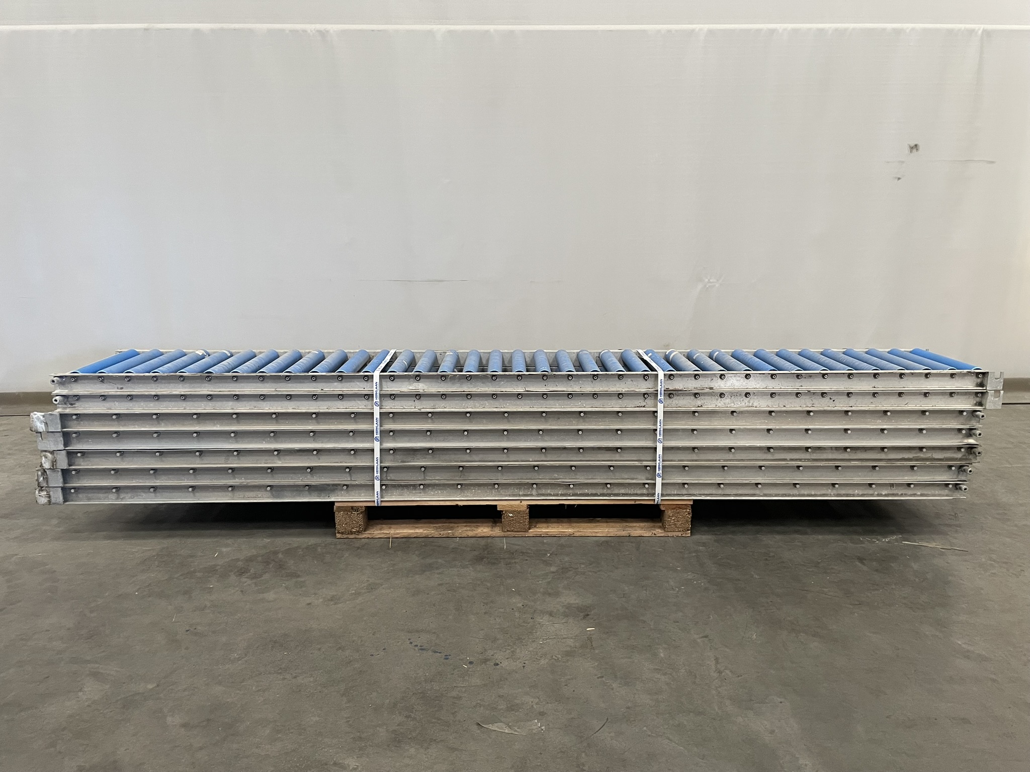 Roller conveyor belts 450 mm