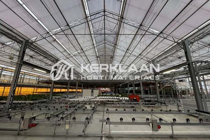Widespan greenhouse 12,80 m 4.953 m²