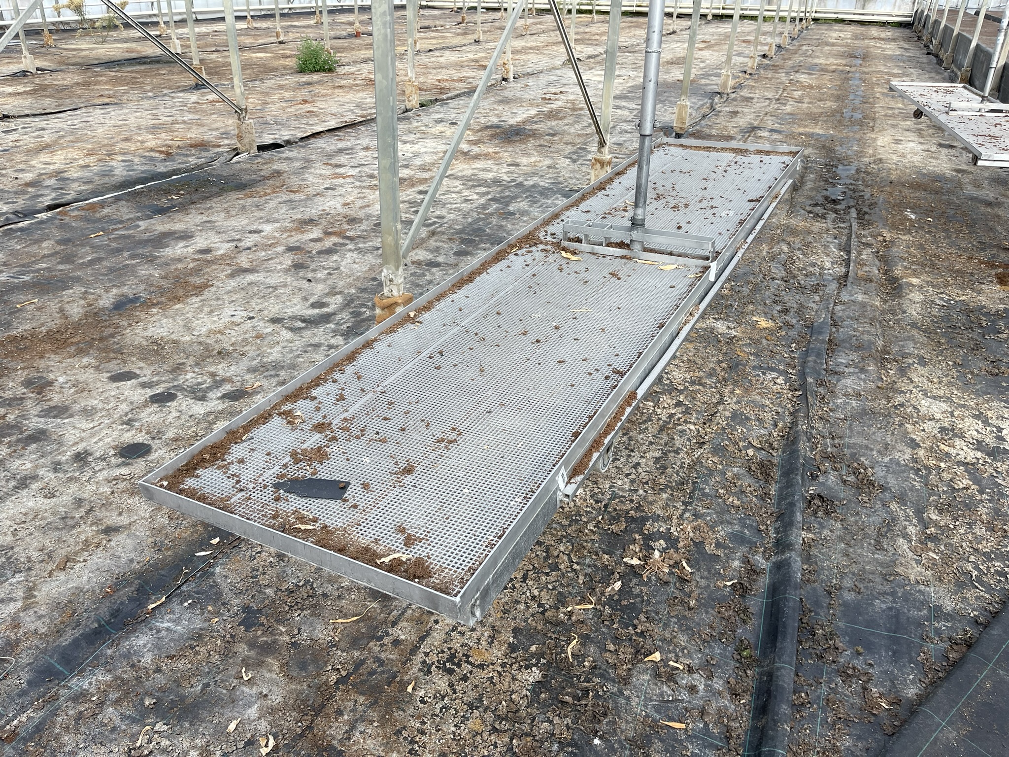 Over crop hanging trolleys 1650x480 mm