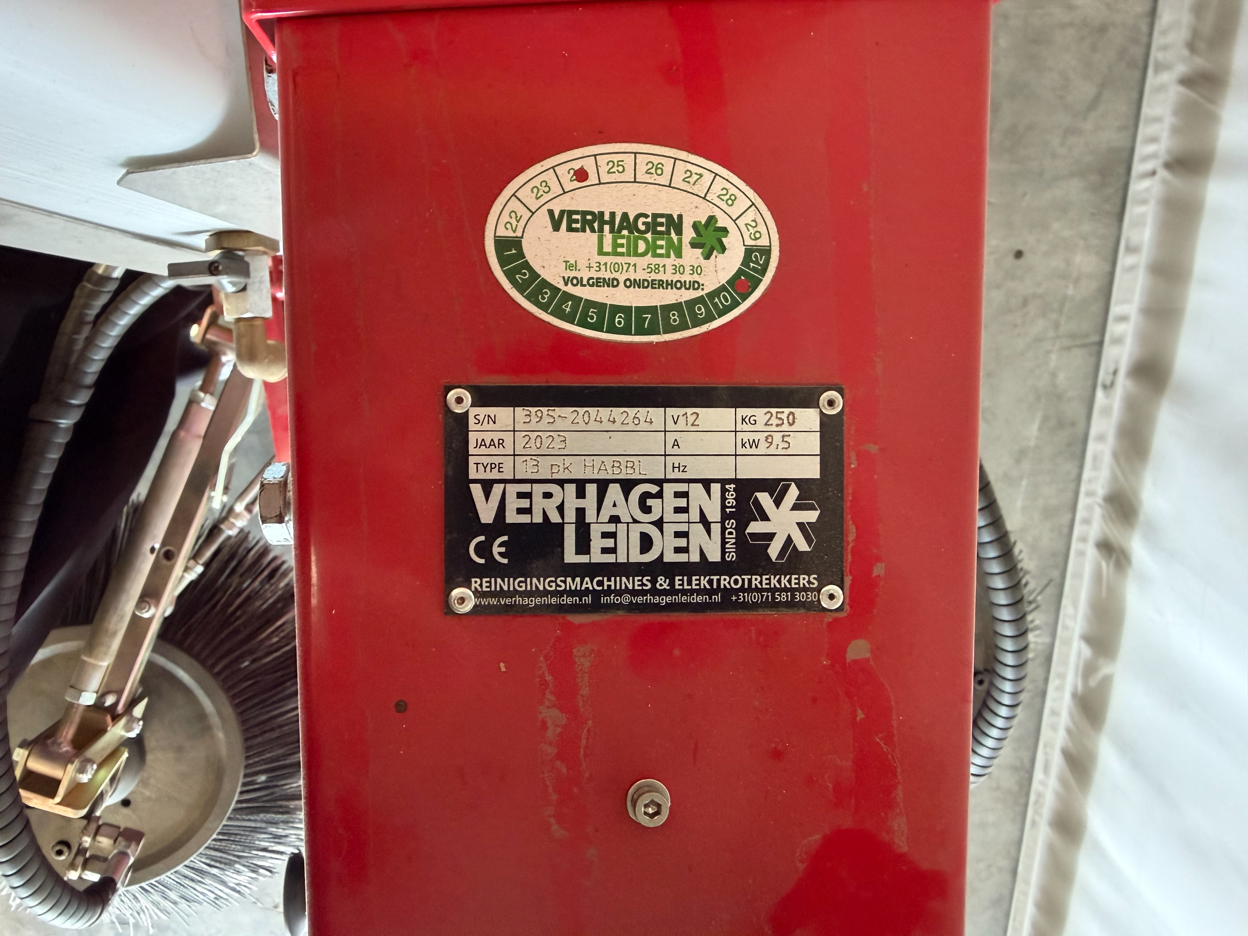 Verhagen borstelbladzuiger 13 pk