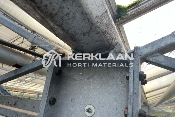 Widespan greenhouse 12,80 m 4.953 m²