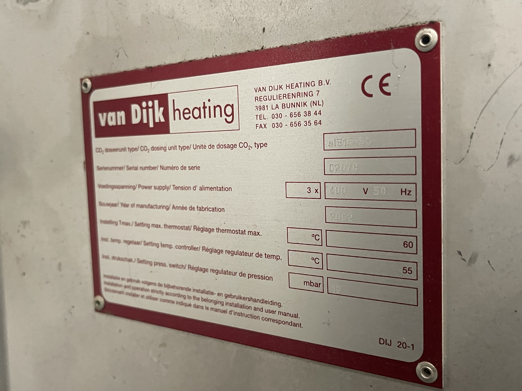CO² ventilator 5,5 kW