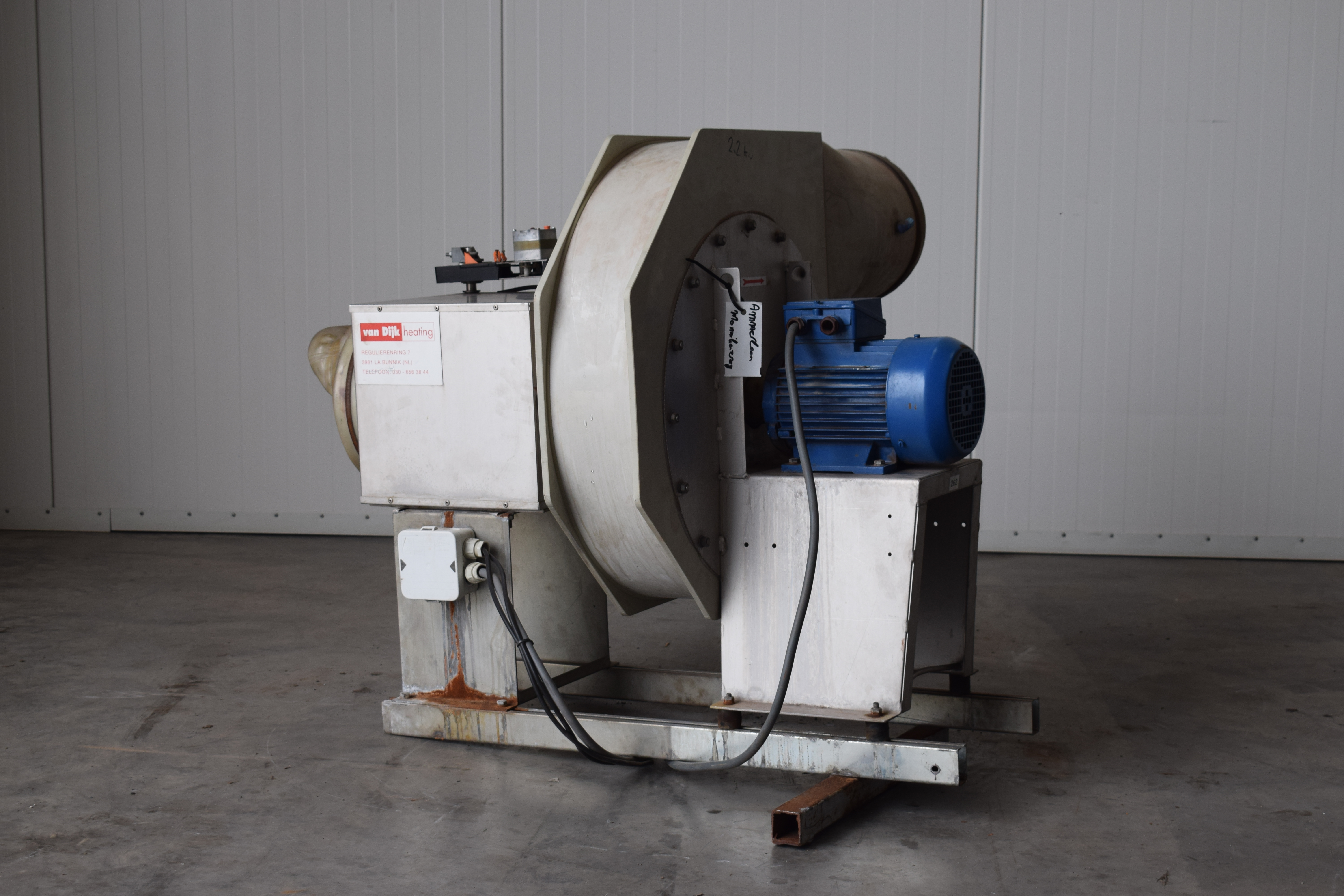 CO² ventilatoren 2.2 kW