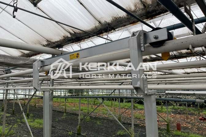 Over crop hanging trolleys 2500x1000 mm