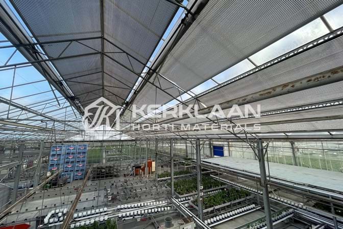 Widespan greenhouse 12,80 m 4.953 m²