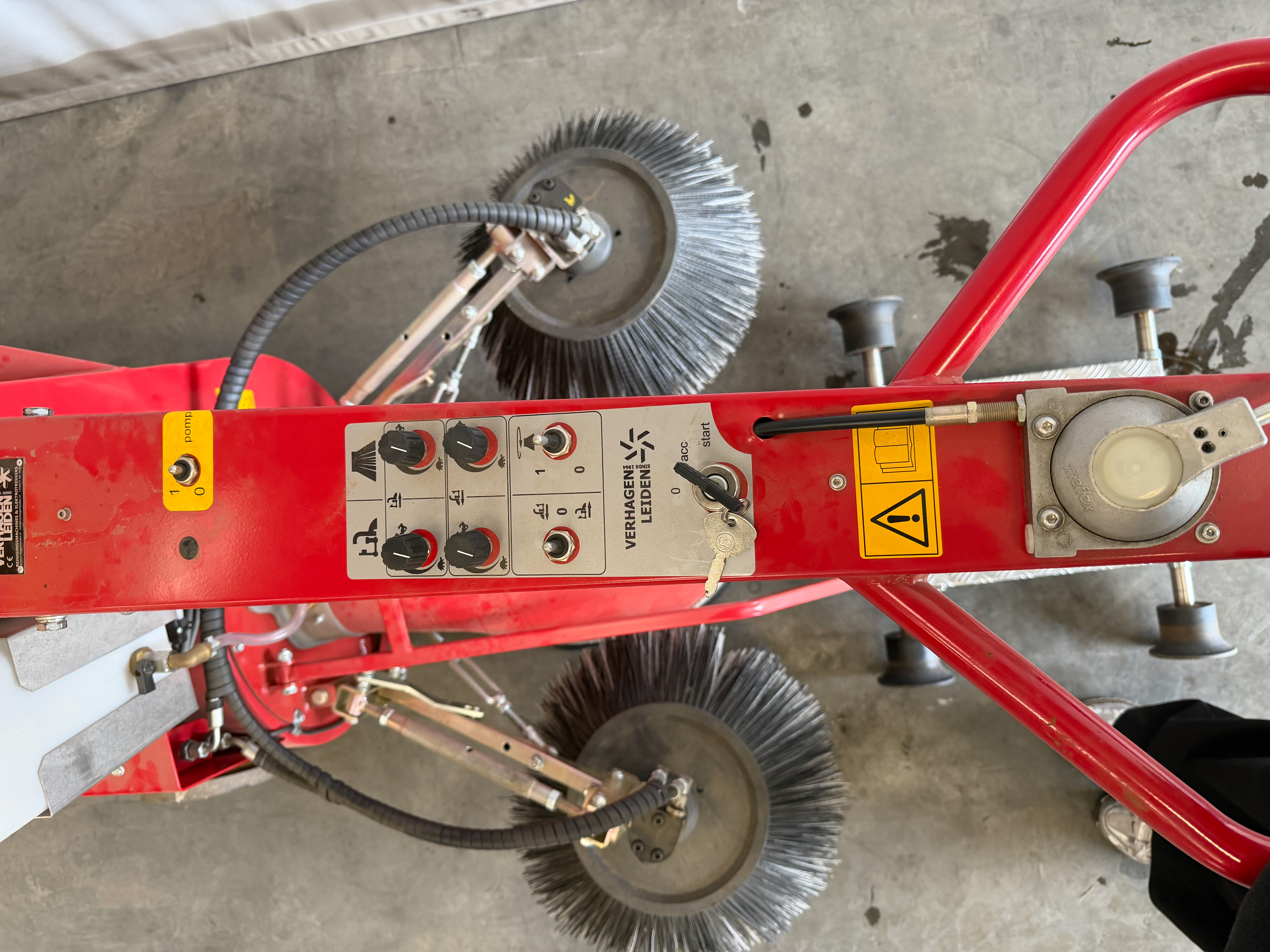 Verhagen borstelbladzuiger 13 pk