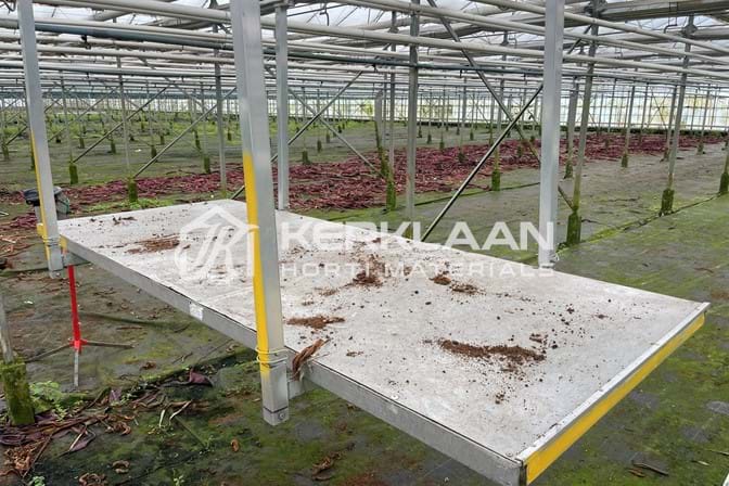 Over crop hanging trolleys 2500x1000 mm