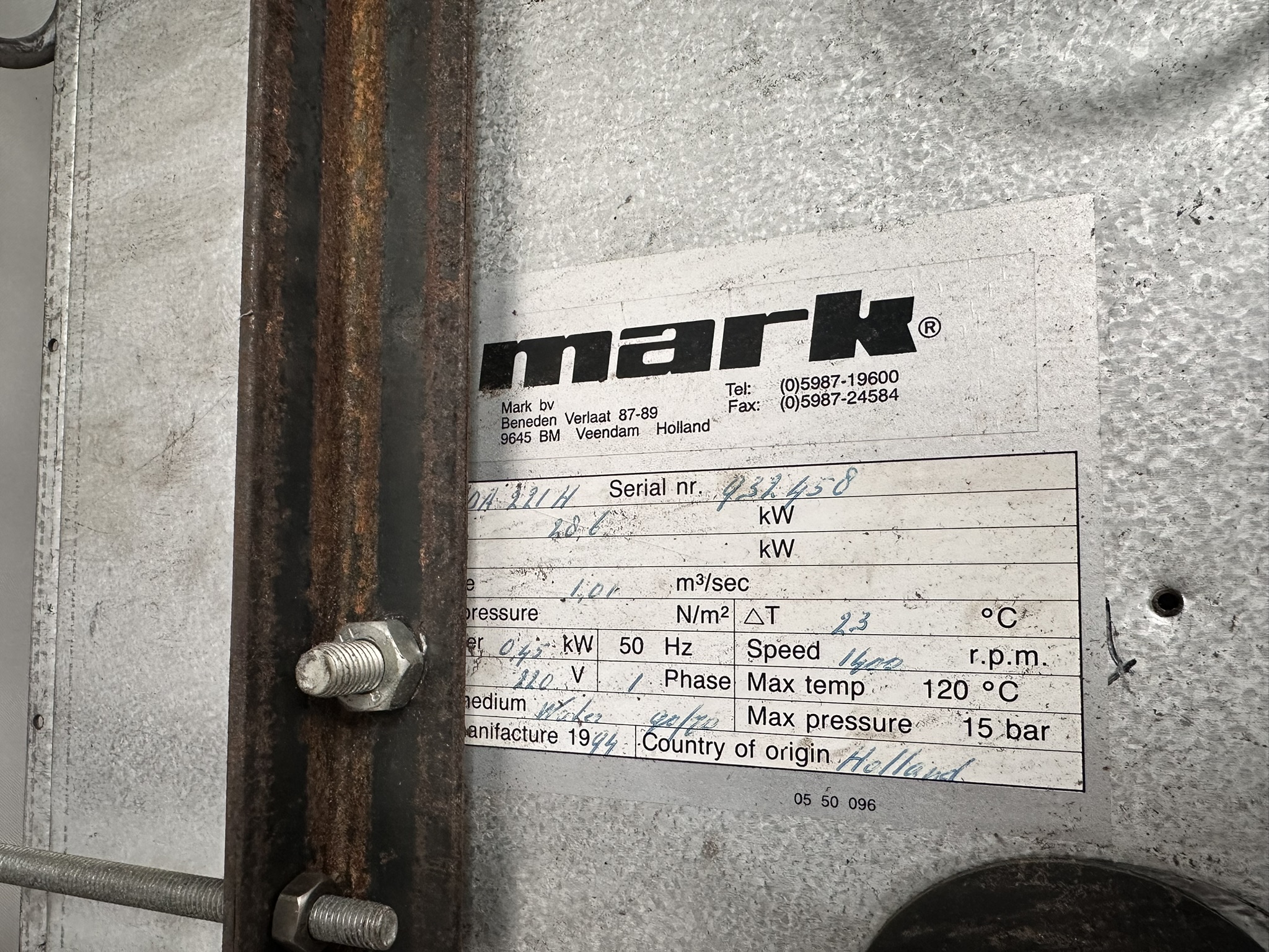 Mark luchtverwarming