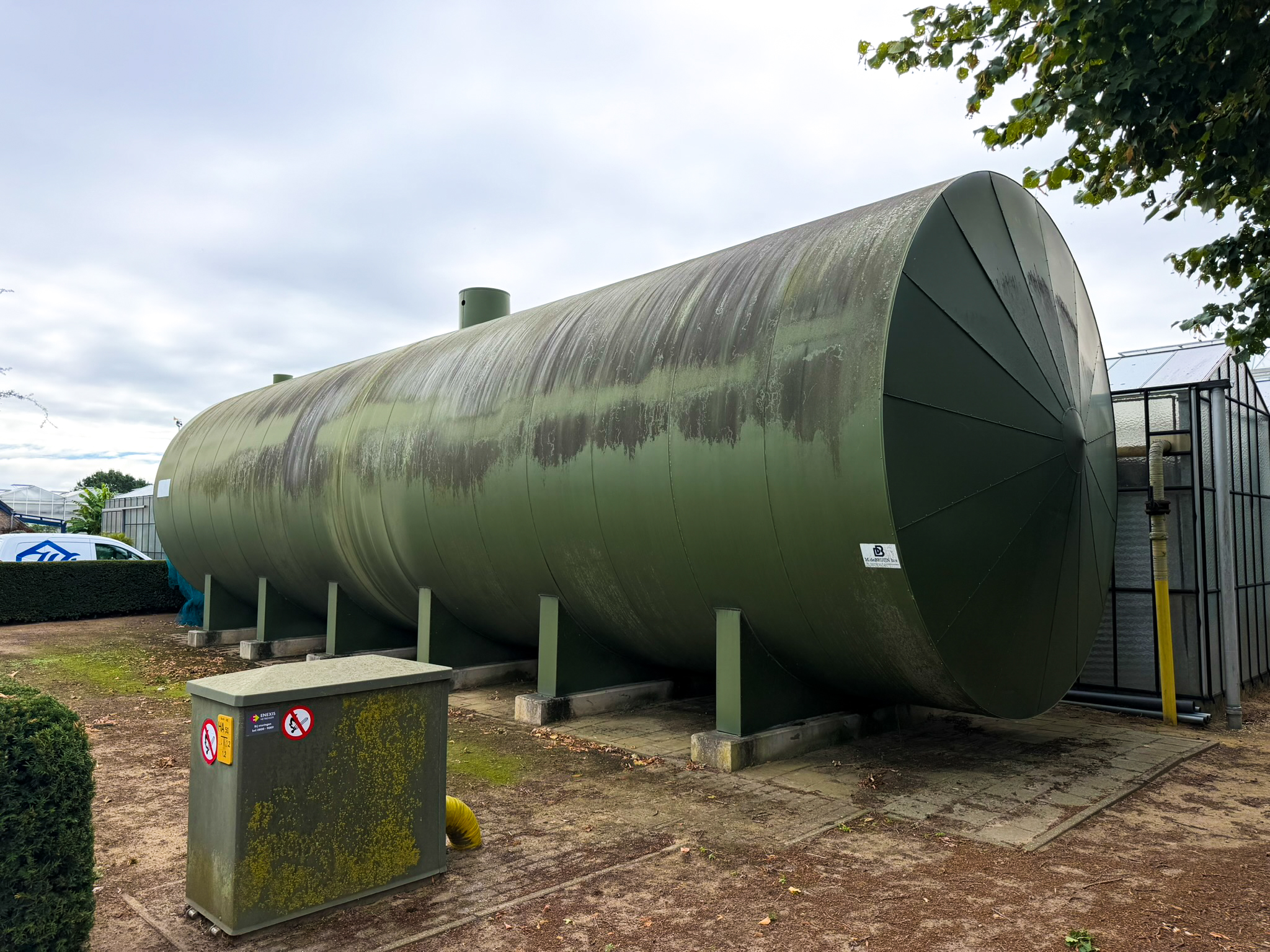 Buffer tank 180 m³