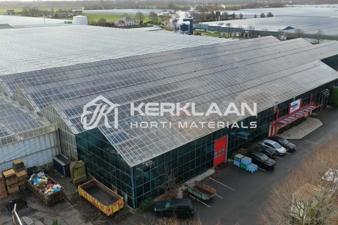 Widespan greenhouse 12,80 m 4.953 m²