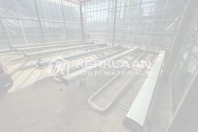 Complete turnkey test greenhouse 240 m²