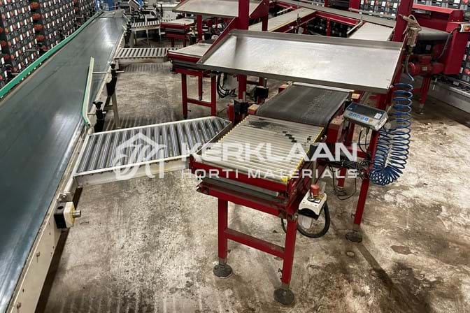 Compleet TAKS TTS trostomaten verwerkingssysteem