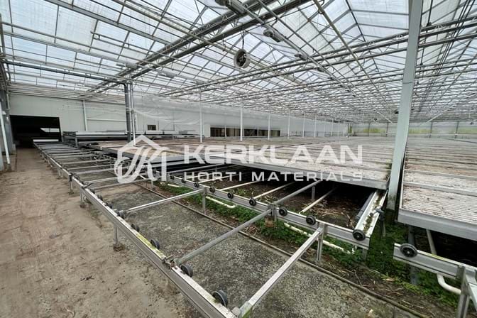 Aluminum mobile container tracks