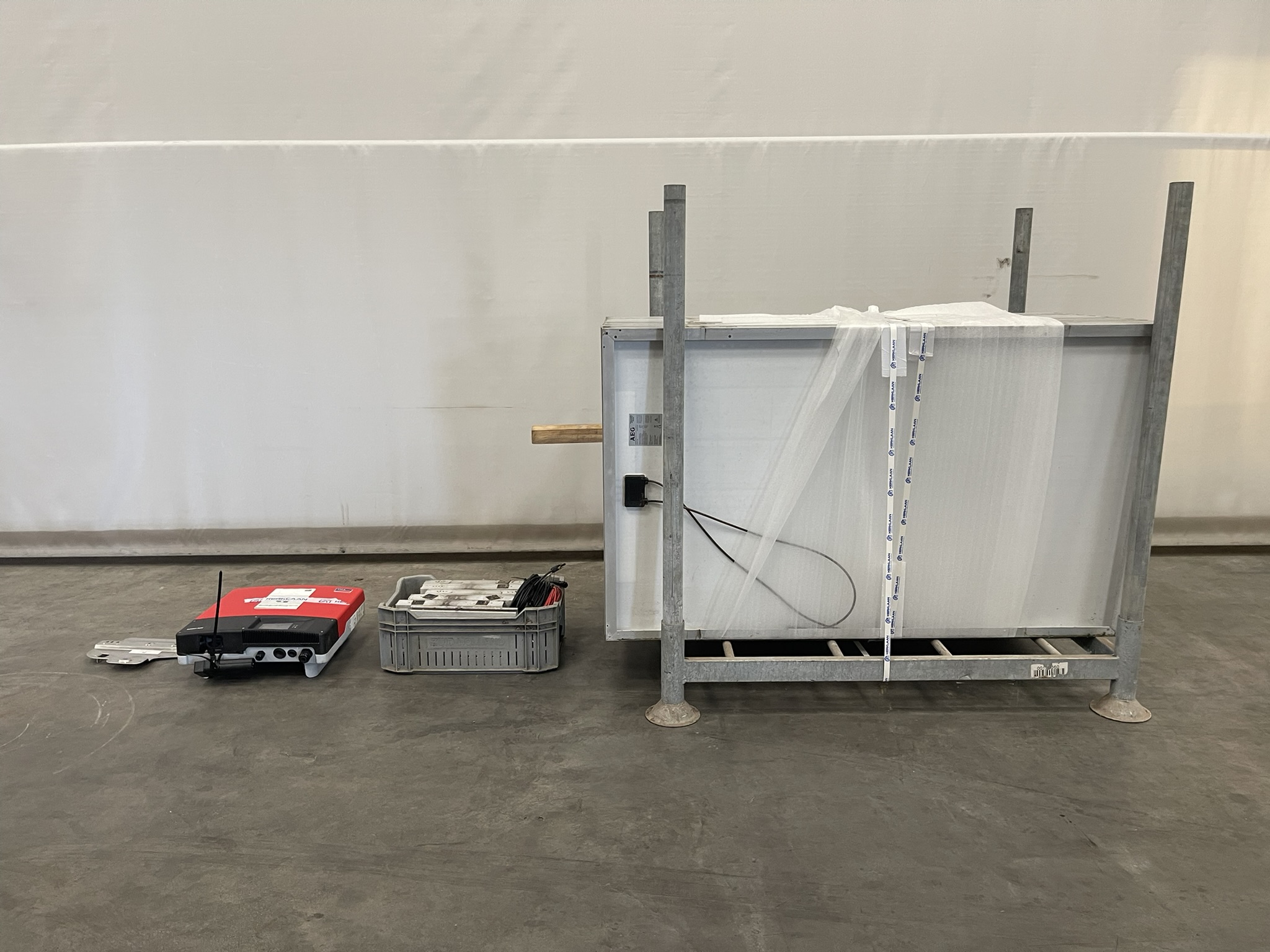 Complete zonnepaneleninstallatie