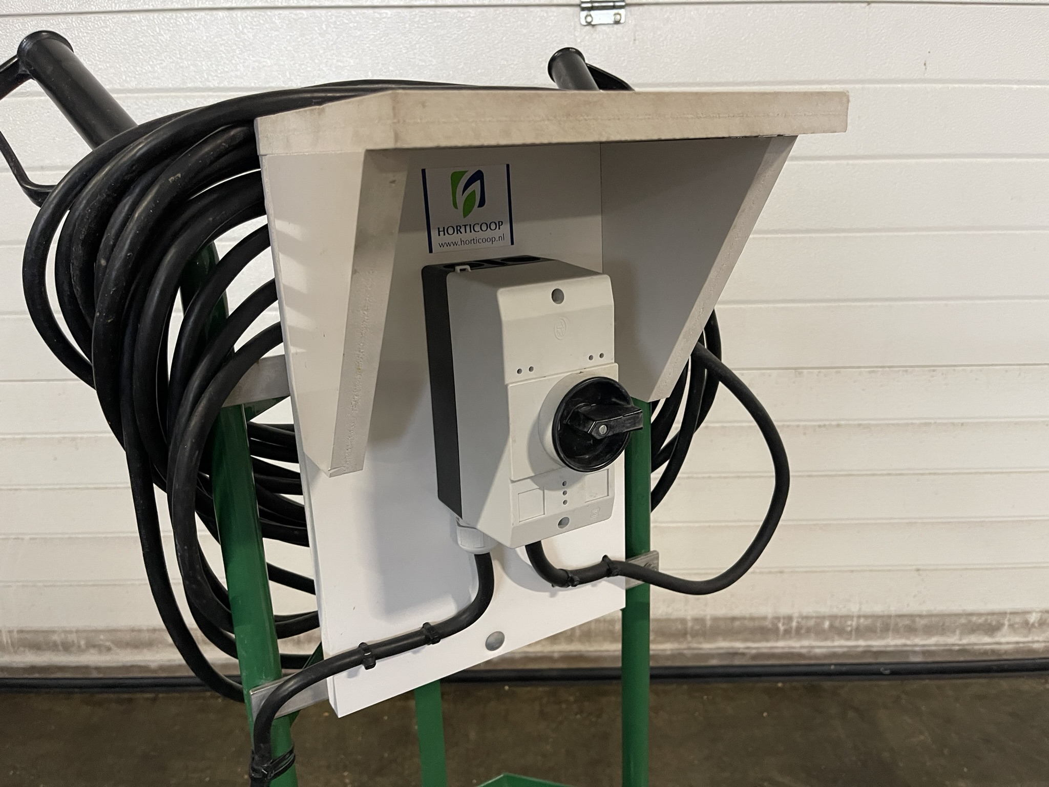 Ebara pomp op steekwagen