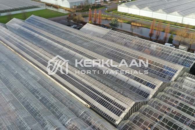 Widespan greenhouse 12,80 m 4.953 m²
