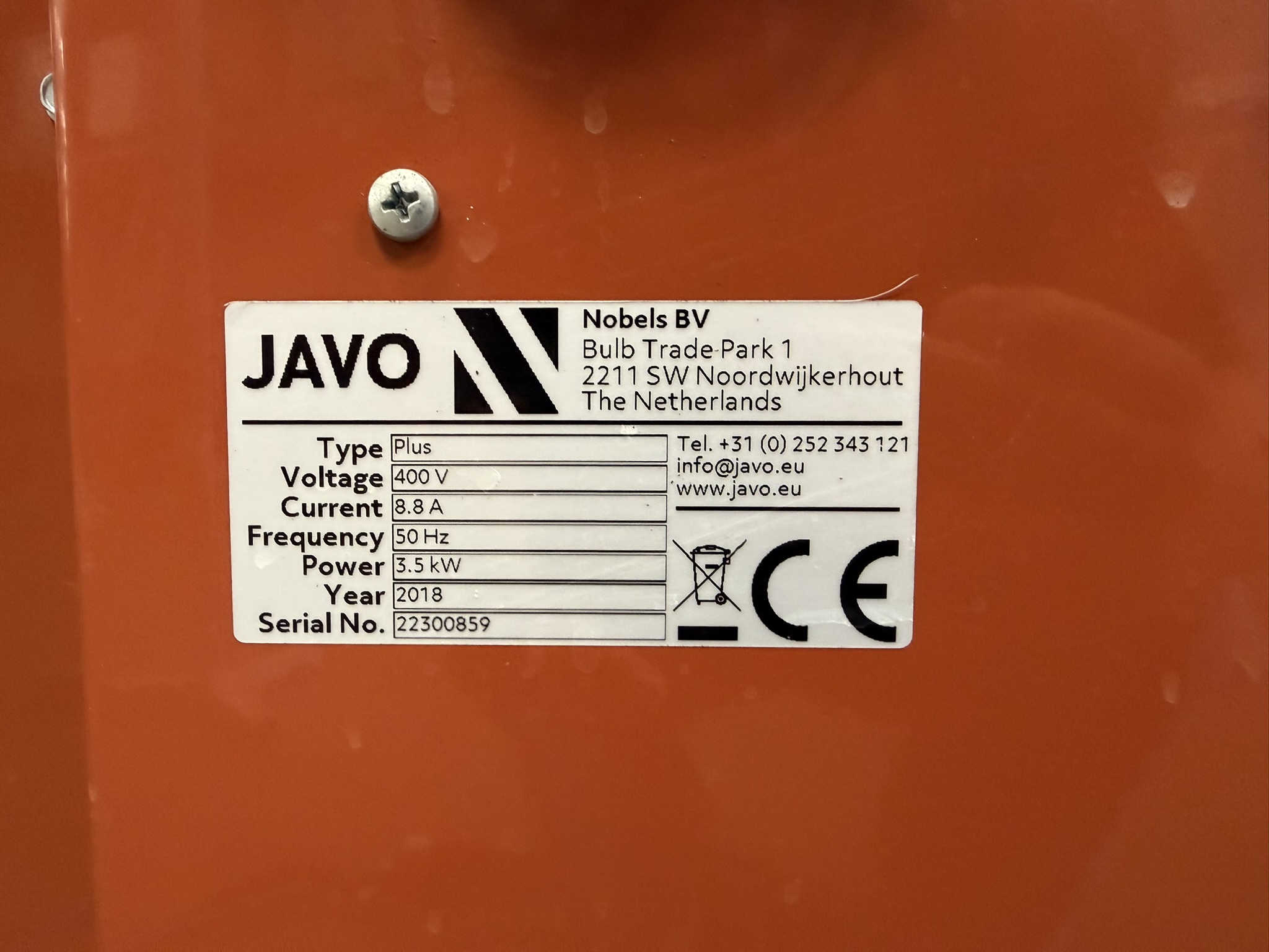 Javo Plus oppotmachine