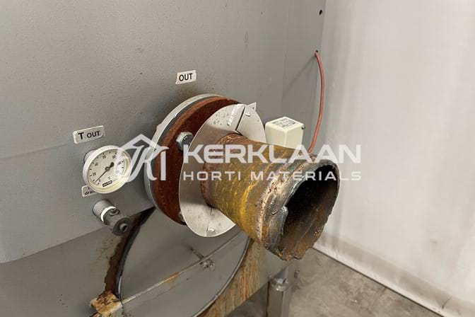 Flue gas condenser Van Dijk Heating