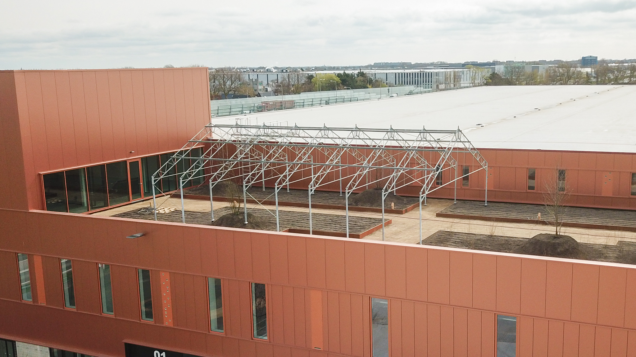 Steel construction 328 m²