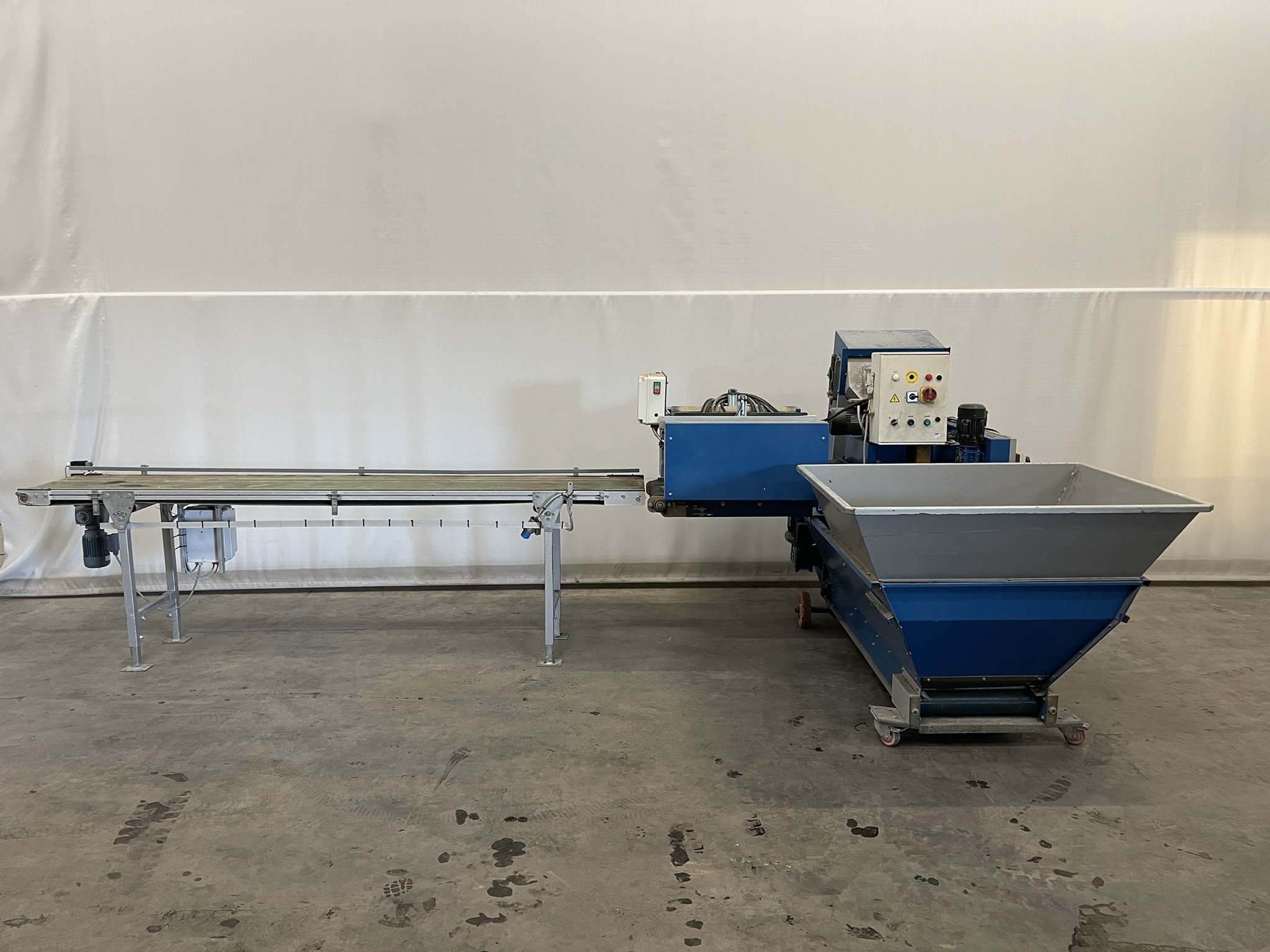 Visser trayvuller incl. aanvoerband