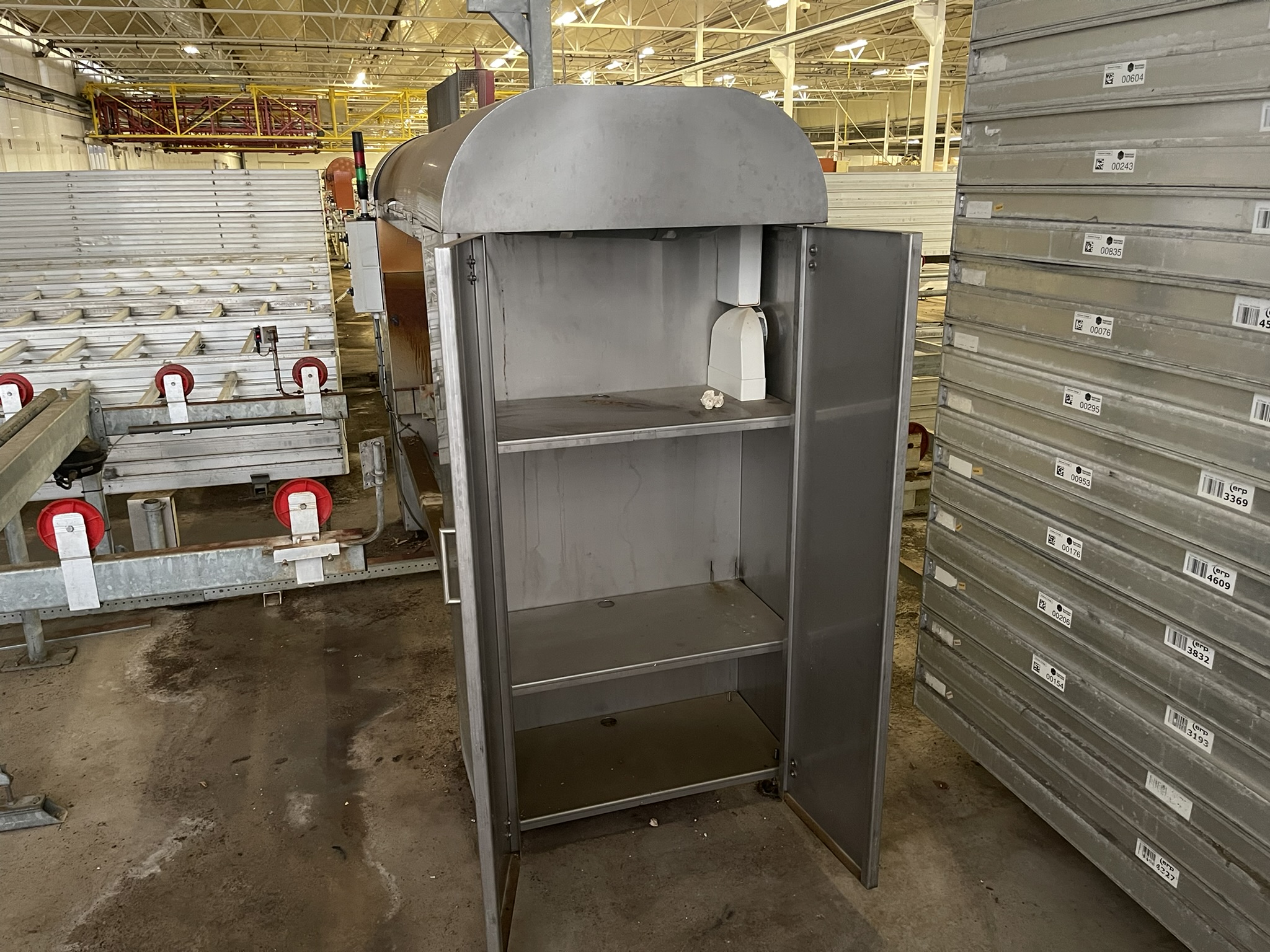 Buisman disinfection sprayer for aluminum mobile containers