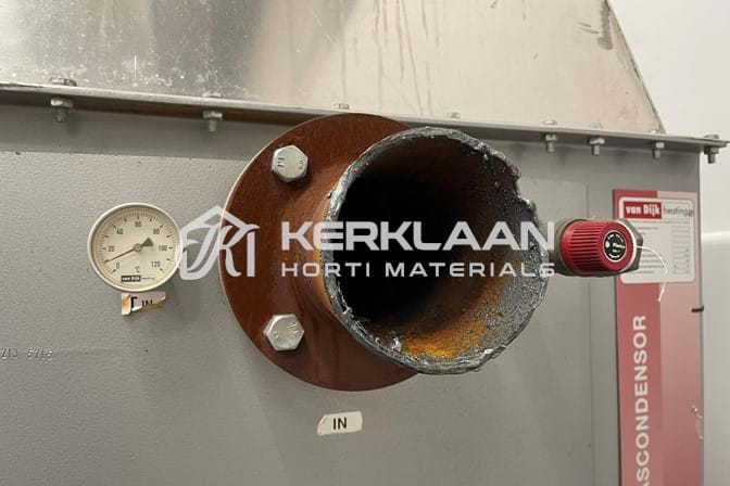 Flue gas condenser Van Dijk Heating
