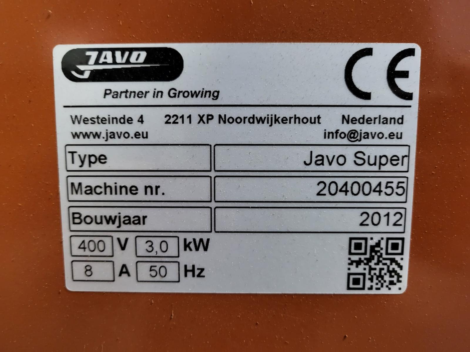 Javo Super pottingmachine