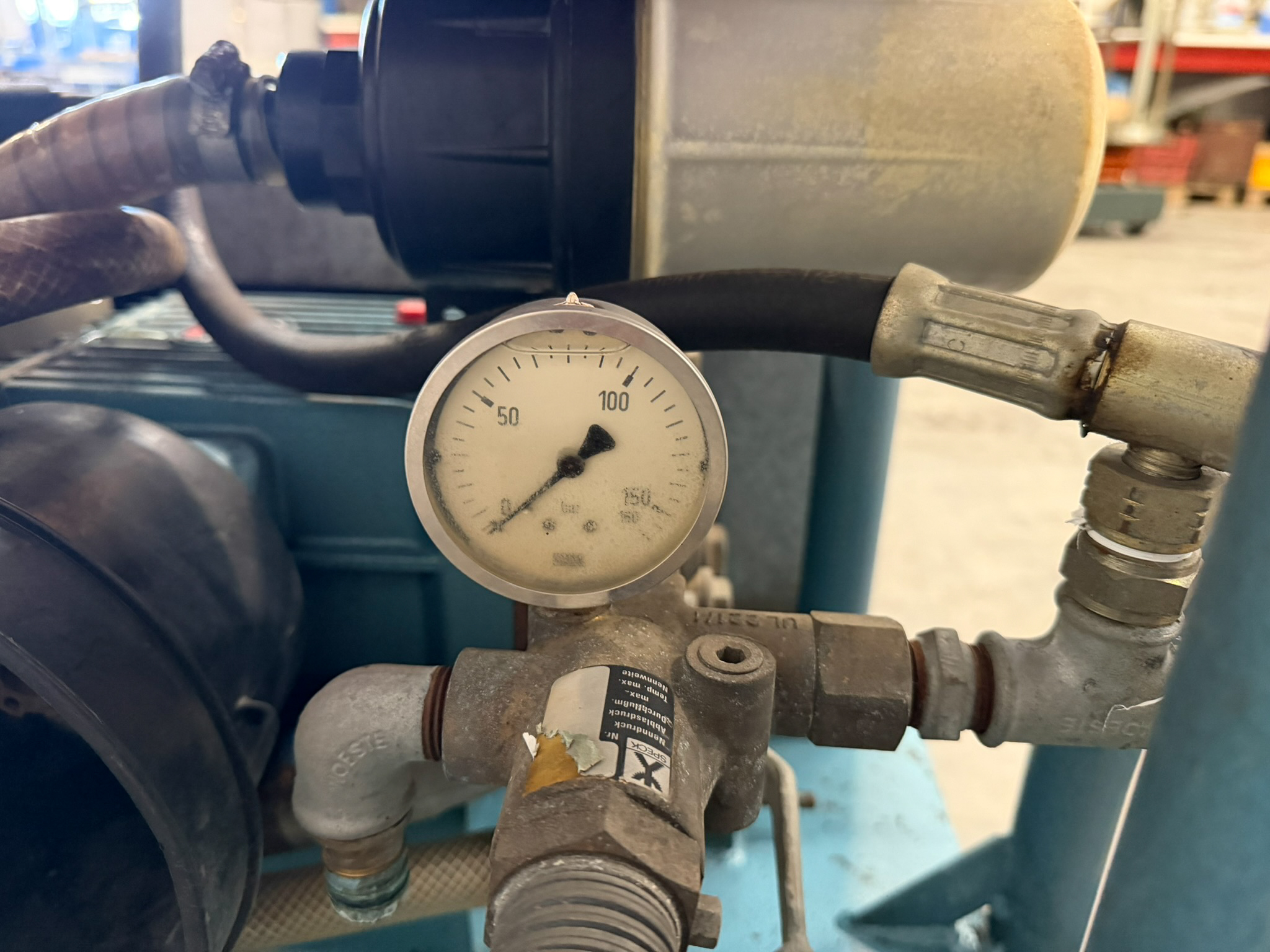 Empas high pressure spray incl. hose reel
