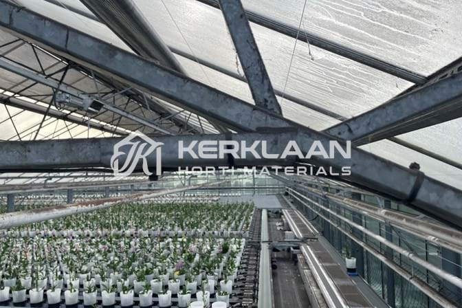 Widespan greenhouse 12,80 m 4.953 m²