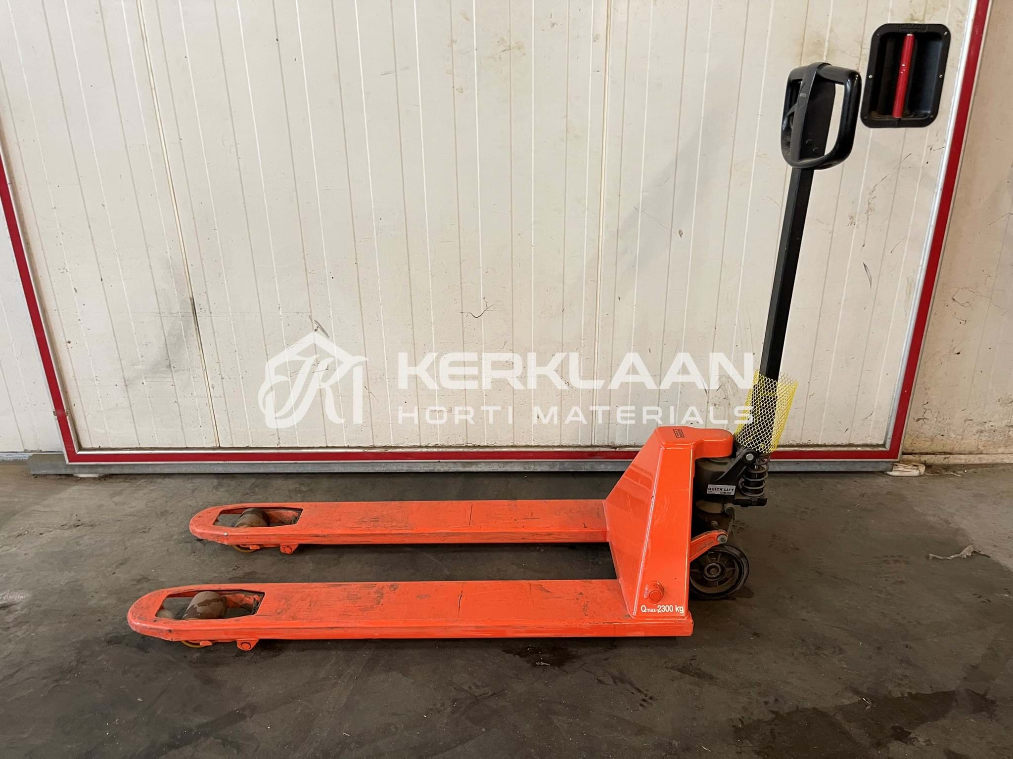 BT hand pallet truck Kerklaan Horti Materials