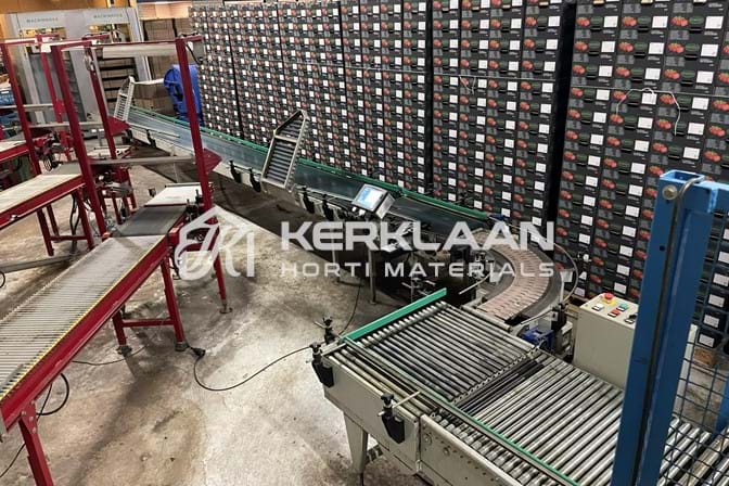 Compleet TAKS TTS trostomaten verwerkingssysteem