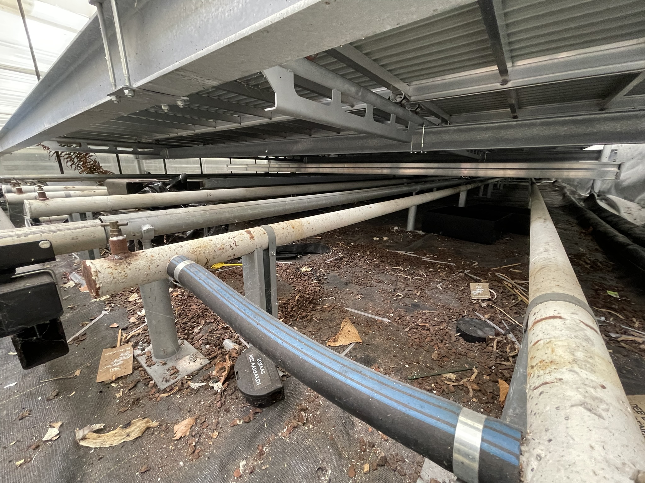 Compleet rolcontainer steksysteem