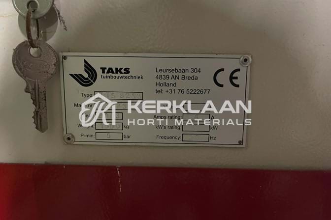 Compleet TAKS TTS trostomaten verwerkingssysteem