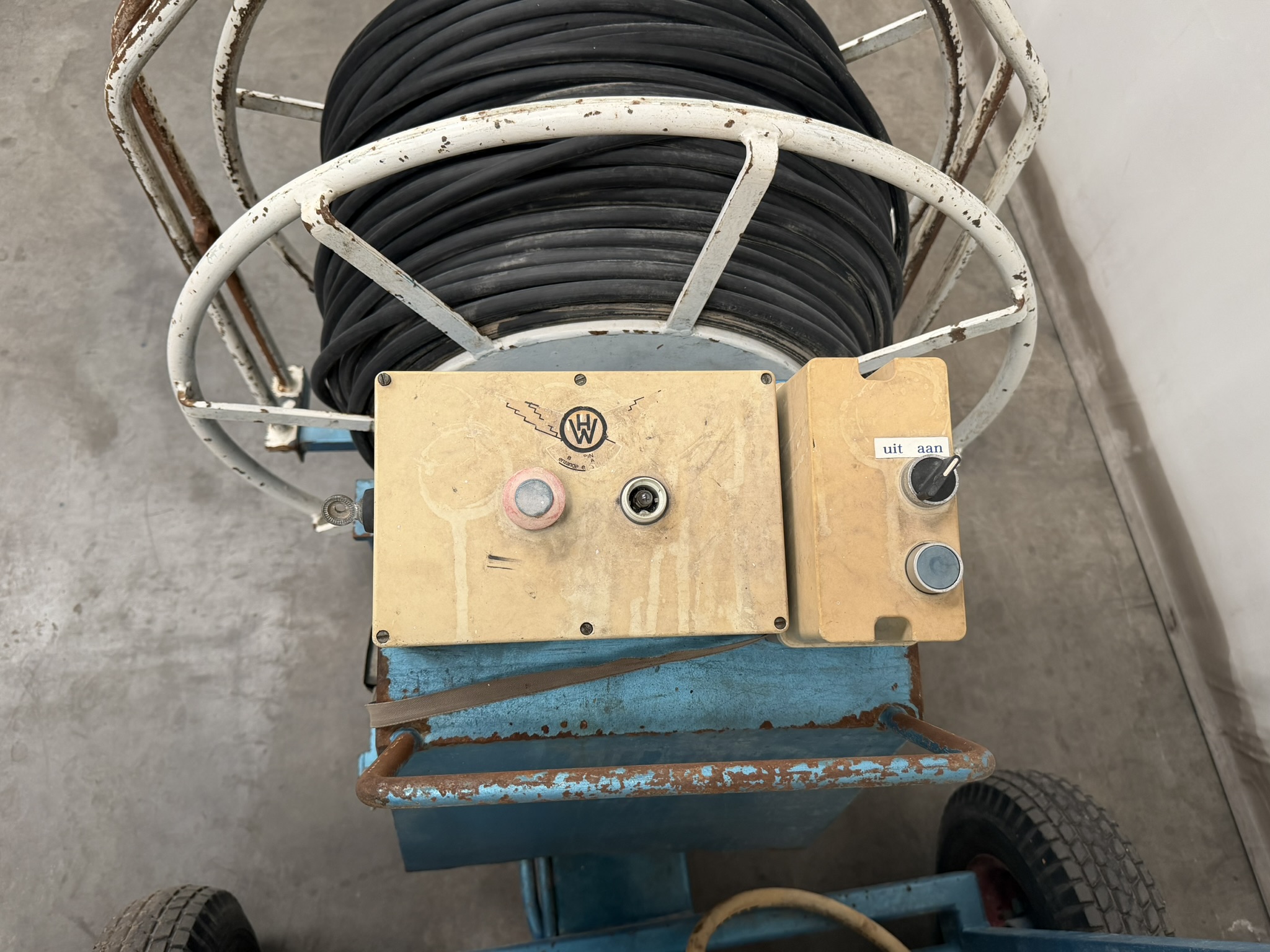 Imovilli pompe spray cart 1.000 liters incl. hose reel