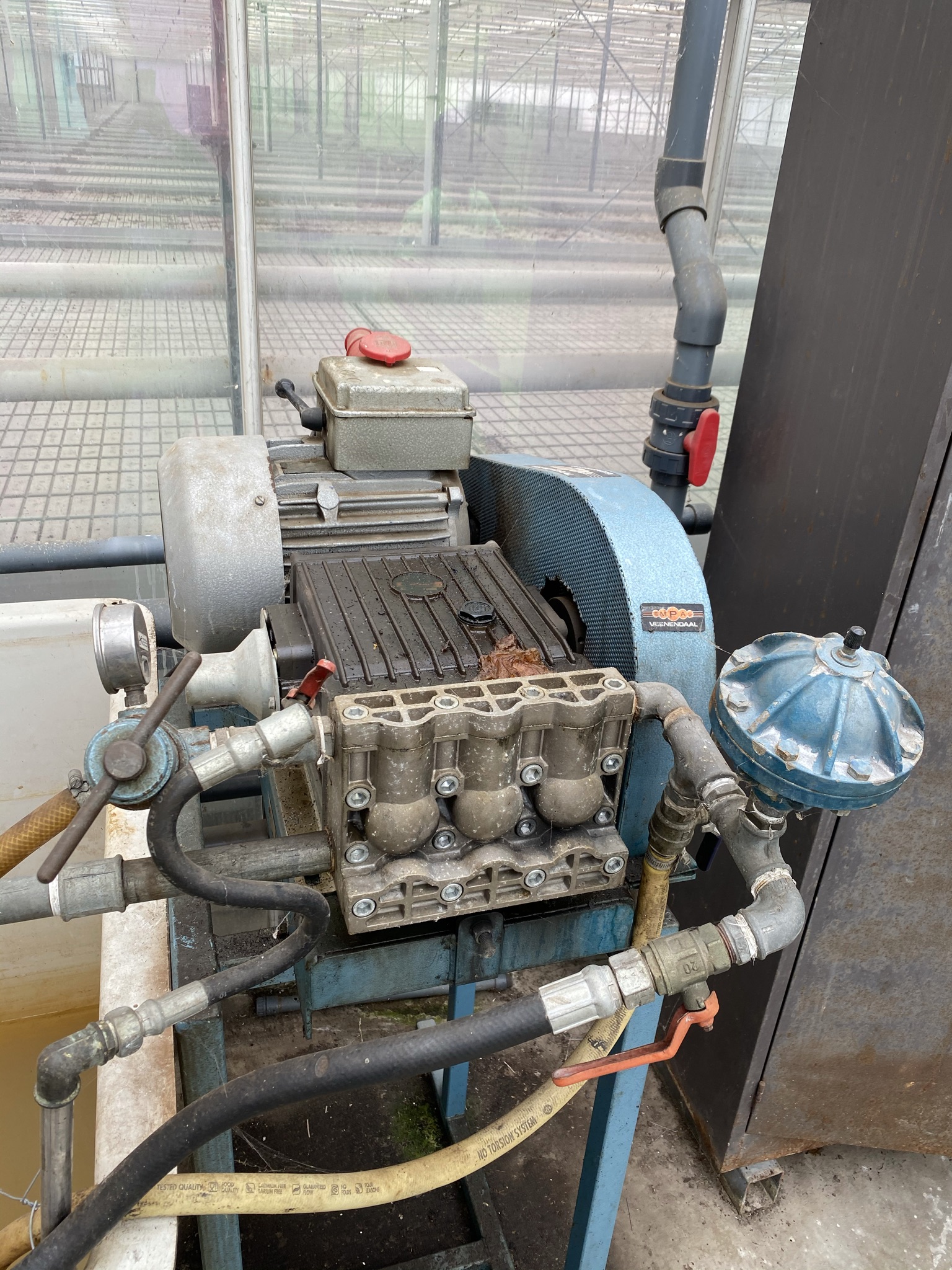 Empas pump set incl. 1000 liter barrel