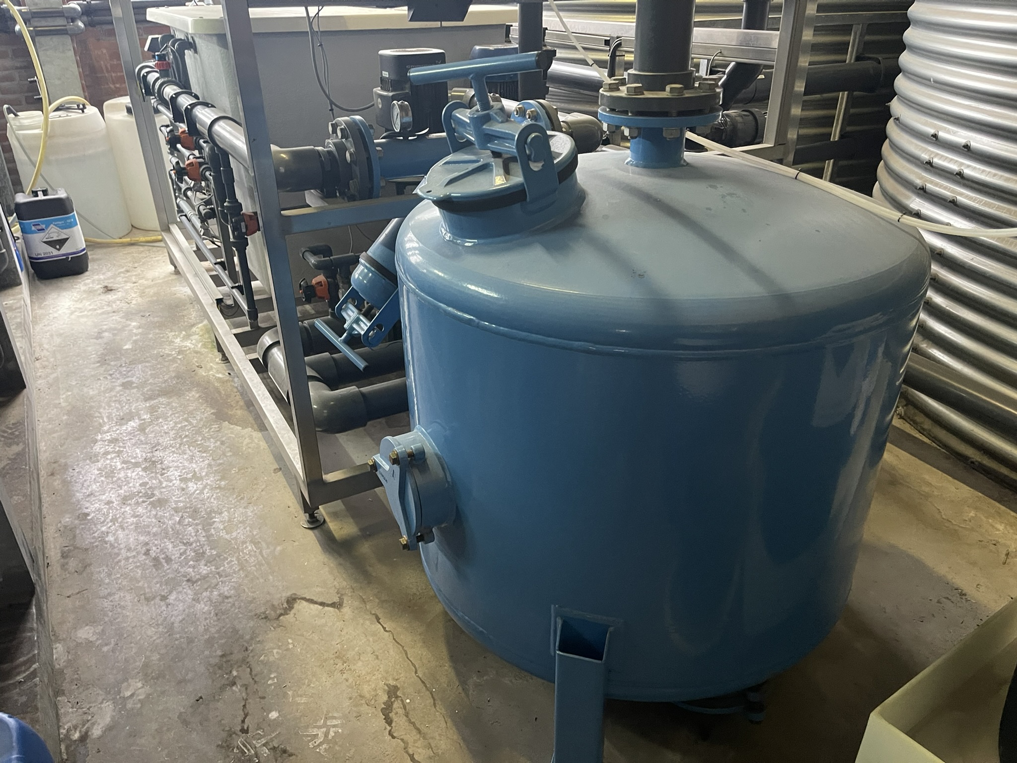 Priva vloeibare meststofunit