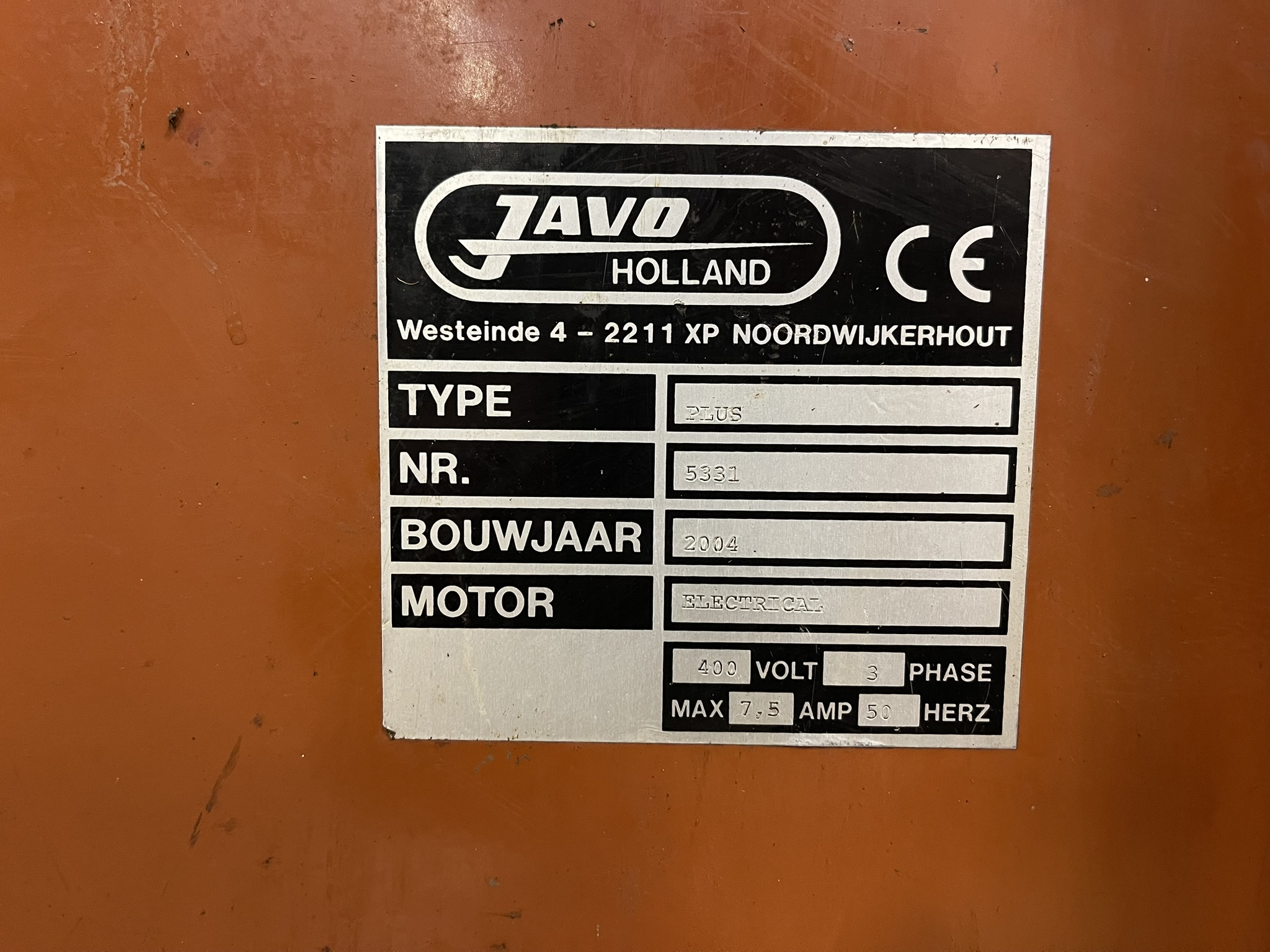 Javo Plus potmachine